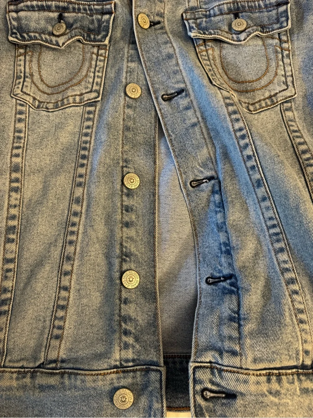 True Religion Light Blue Denim Jacket